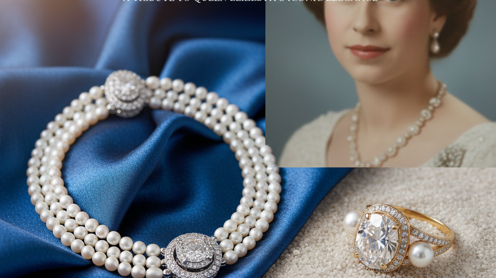 Ocean Pearl: A Tribute to Queen Elizabeth's Iconic Elegance